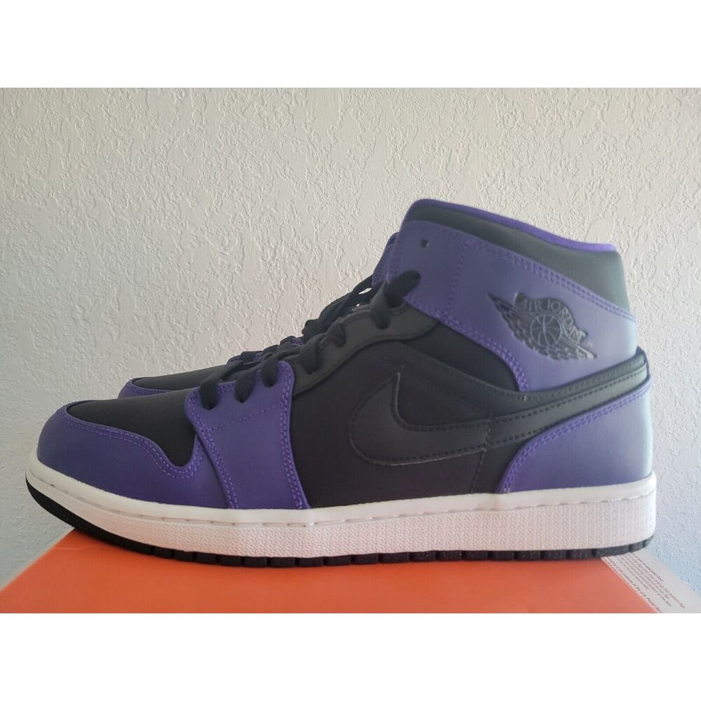 Nike Air Jordan 1 Retro Mid Dark Concord 2014 Men's Shoes Size 11 NWOB